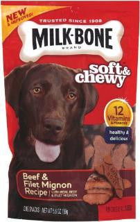 Milk Bone Chewy Treat Filet Mignon Hot on Sale