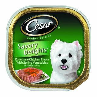 Mars Cesar Savory Delights Rosemary Chicken W-Spring Vegetables 24-3.5Oz Online