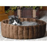 K&H Kitty Kup Small Tan-Mocha 16 Online now