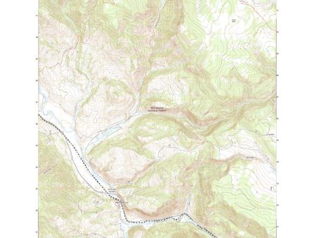 US Topo 7.5-minute map for Wagon Wheel Gap CO Online Sale