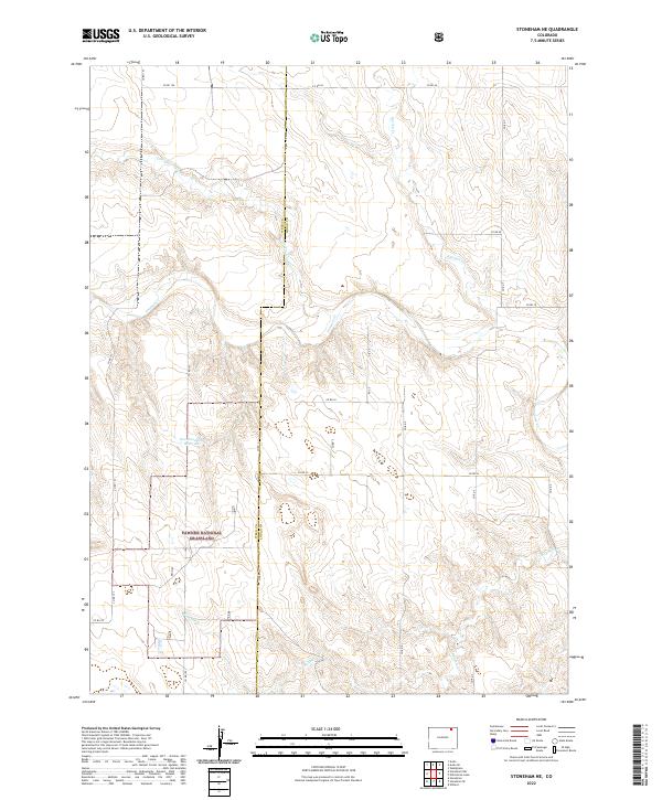 US Topo 7.5-minute map for Stoneham NE CO Online Hot Sale