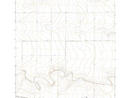 US Topo 7.5-minute map for Vilas North CO on Sale