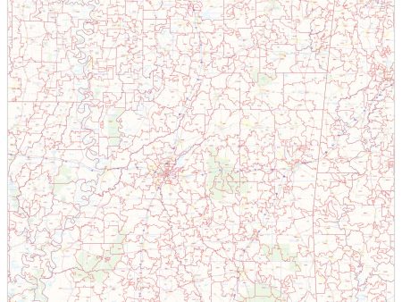 Mississippi Zip Code Map Hot on Sale