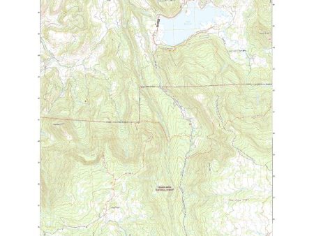 US Topo 7.5-minute map for Vega Reservoir CO Fashion