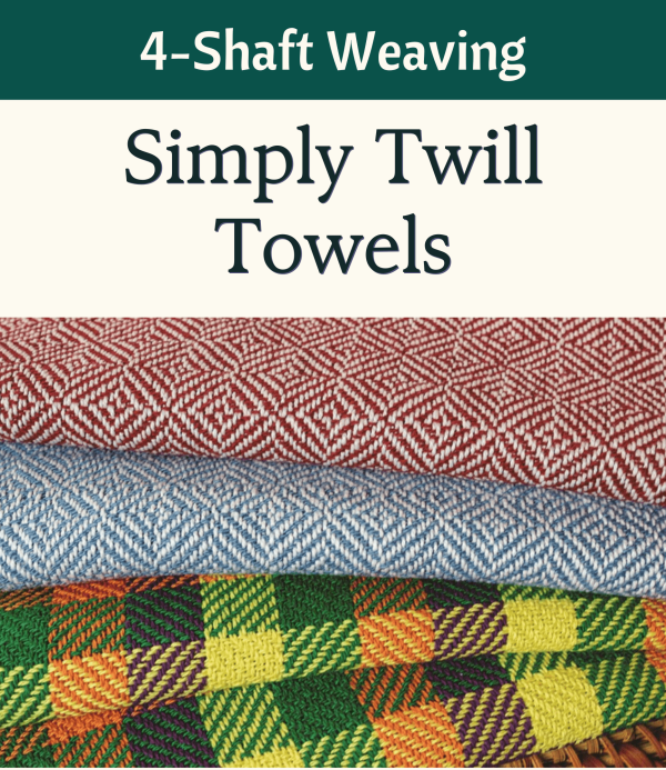 Weaving Hand Towels Simply Kit-of-the-Month Club for 4-Shaft Weaving Fashion