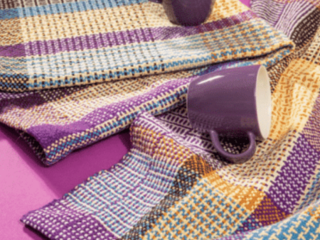 Eclectic Color-and-Weave Towels on Sale