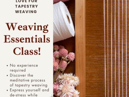 Weaving Essentials: Tapestry Weaving Video Class Discount