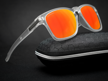 Crystal Orange Mirror  Power Sunglasses Hot on Sale