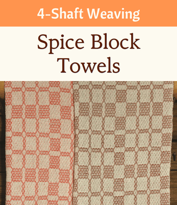 Weaving Hand Towels Simply Kit-of-the-Month Club for 4-Shaft Weaving Fashion