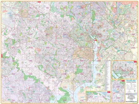 Washington DC & Northern Virginia by Rand McNally Fashion