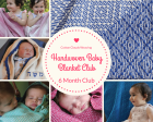 Handwoven Baby Blankets Club ~ 4 Shaft Weaving For Sale