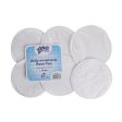 Organic Cotton Breast Pads - White (6 Pack) Fashion