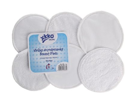 Organic Cotton Breast Pads - White (6 Pack) Fashion