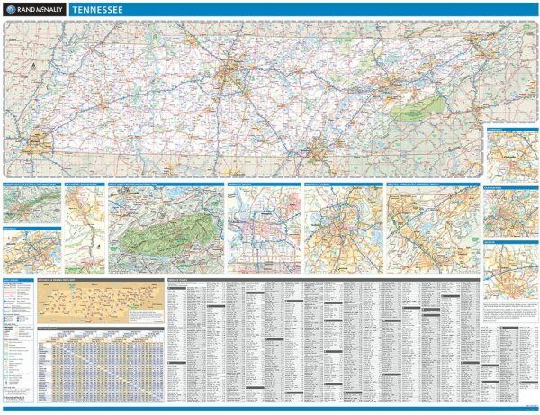 Tennessee by Rand Mcnally Online Sale