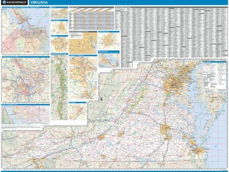 Virginia by Rand McNally Hot on Sale