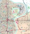 Premium Style Wall Map of Omaha, NE by Market Maps Hot on Sale