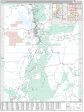 Premium Style Wall Map of Utah by Market Maps Supply