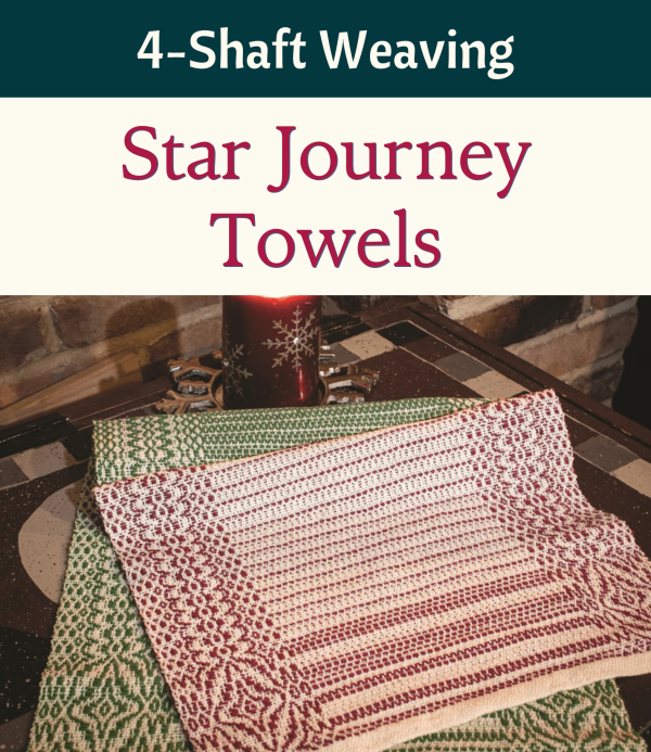 Weaving Hand Towels Simply Kit-of-the-Month Club for 4-Shaft Weaving Fashion