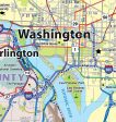 Washington DC Metro Area Wall Map Online Hot Sale