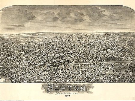 Newton, Massachusetts, Wards 1 and 7 by O.H. Bailey & Co., 1897 Sale