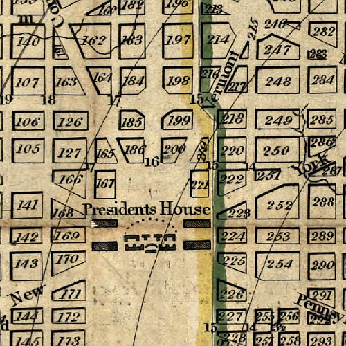 Plan of the city of Washington by William Elliot, 1835 Sale