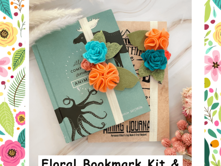 Floral Bookmark Kit & Video Class For Sale