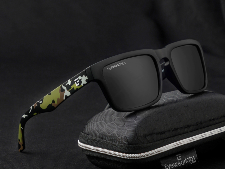 Camouflage Black Power Sunglasses For Cheap