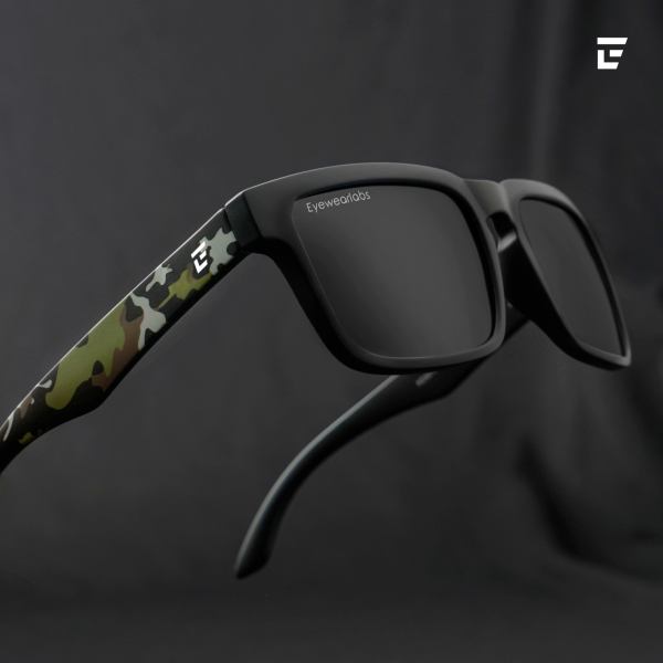 Camouflage Black Power Sunglasses For Cheap