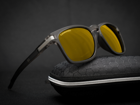 Crystal Grey Night Vision Yellow Power Sunglasses Supply