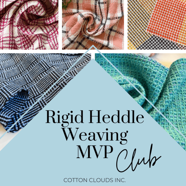 Rigid Heddle Weaving MVP Club Online Hot Sale