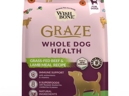 15% OFF: Wishbone Graze Grass-Fed Beef & Lamb Meal Grain-Free Adult Dry Dog Food For Discount