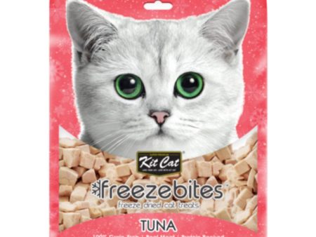 4 FOR $14: Kit Cat Freeze Bites Tuna Grain Free Cat Treats 15g Discount