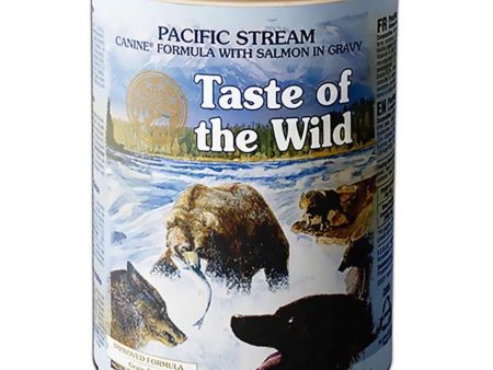 35% OFF: Taste Of The Wild Pacific Stream Smoked Salmon In Gravy Canned Dog Food 390g For Discount