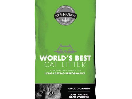 20% OFF: World s Best Cat Litter Clumping Corn Kernel Cat Litter Supply