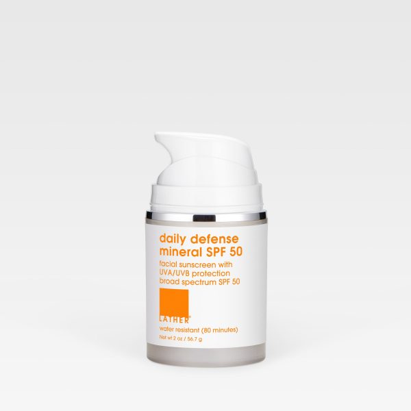 Daily Defense Mineral SPF 50 Facial Sunscreen Fashion