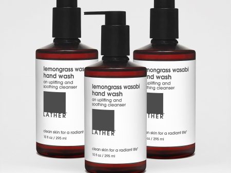 Lemongrass Wasabi Hand Wash Trio Sale