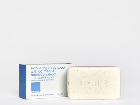 Exfoliating Body Soap with Oatmeal & Bamboo Extract Online